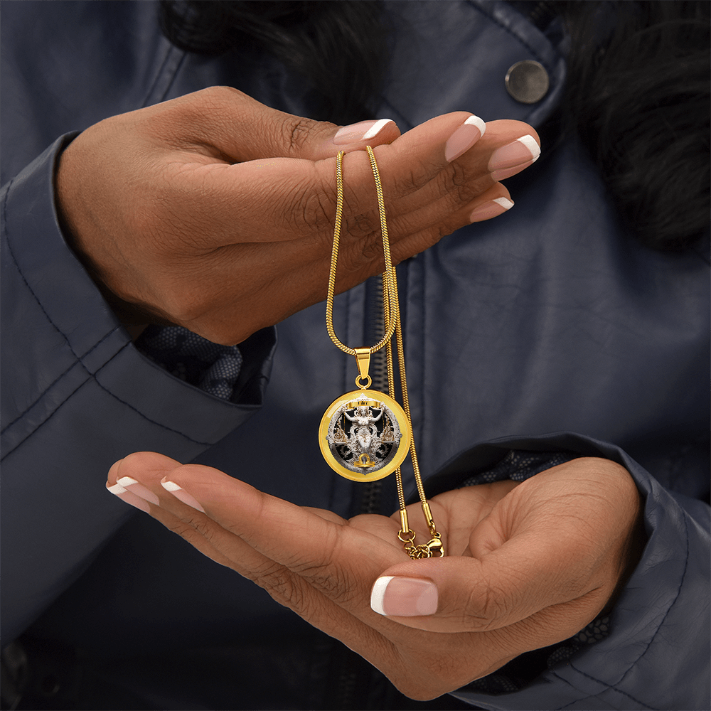 Libra Zodiac Sign- Custom Crafted Necklace ShineOn Fulfillment
